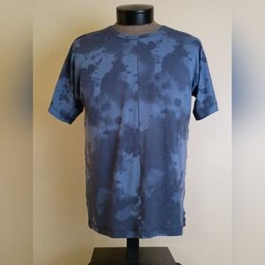 Nike Yoga Dri Fit Shirt Black/Dark Blue - NWOT Medium